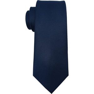 Men's Ties Solid Pure Color Plain Formal Black Ties For Men